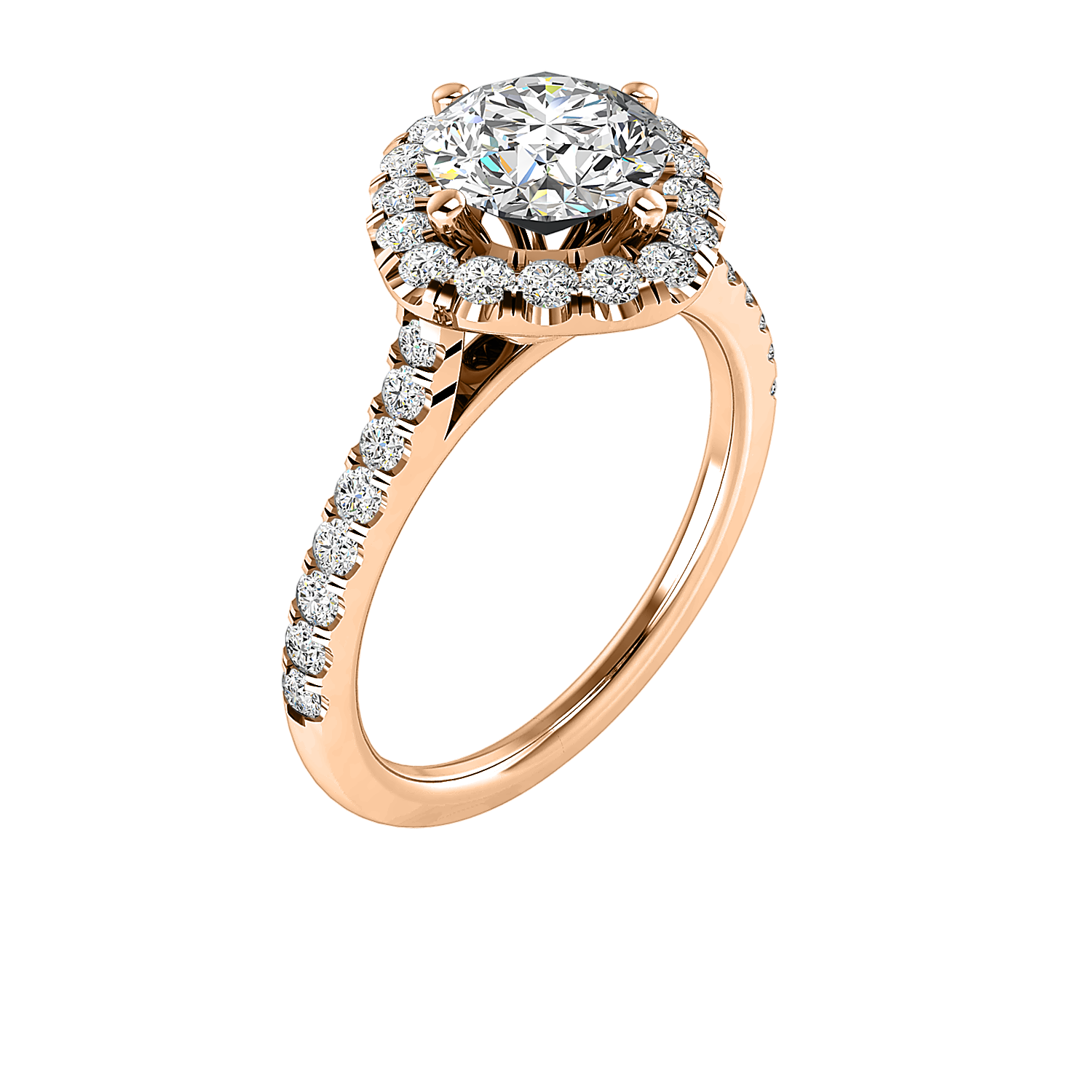 Maggie Halo Engagement Ring